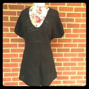 Loose knit tunic sweater